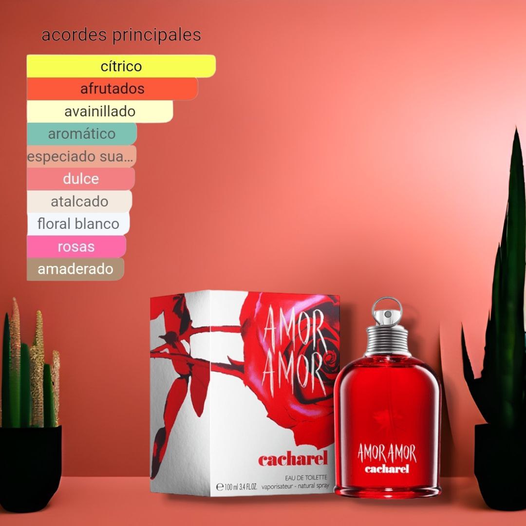 AMOR AMOR 100 ML EDT CACHAREL TESTER