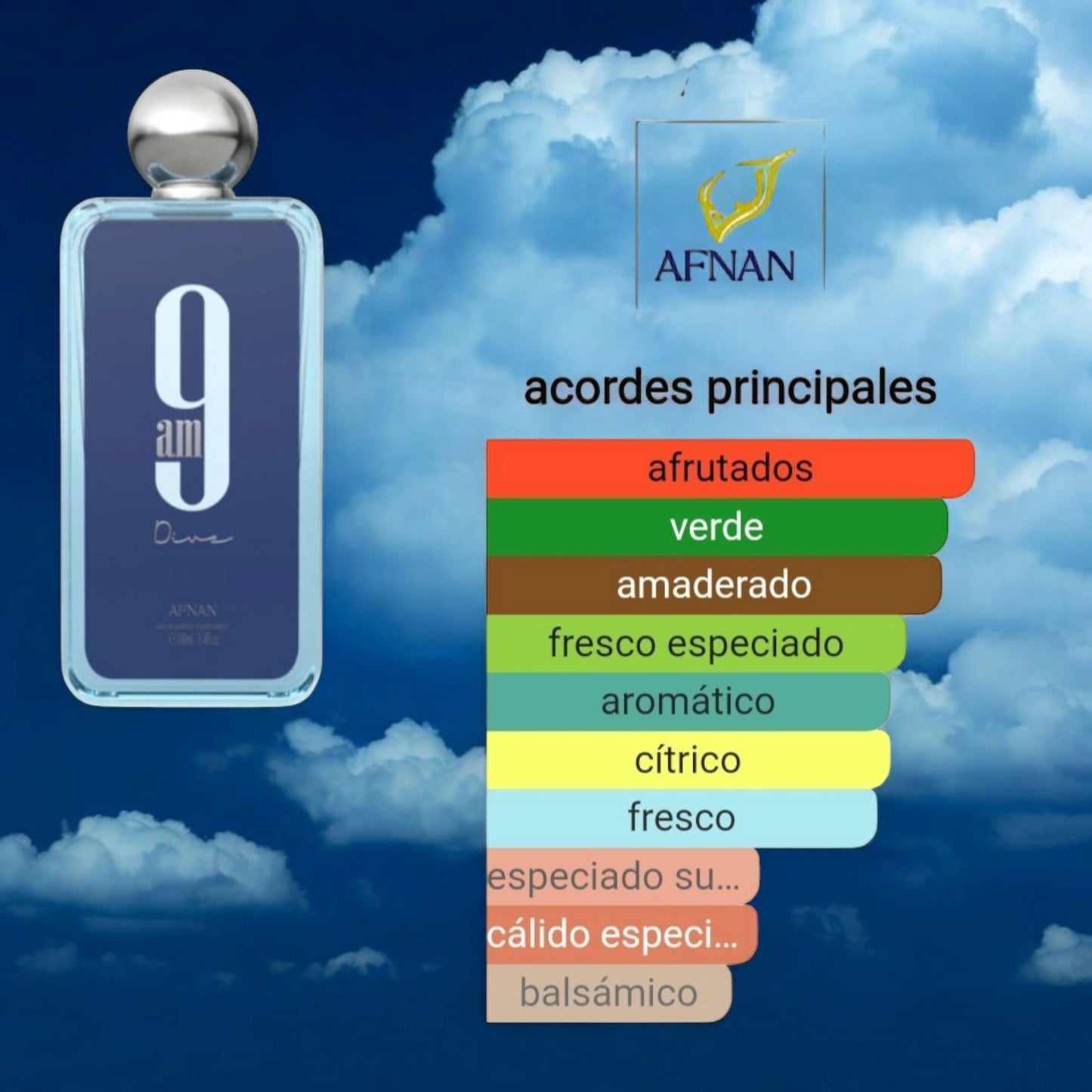 9 AM Dive EDP 100 ML Afnan