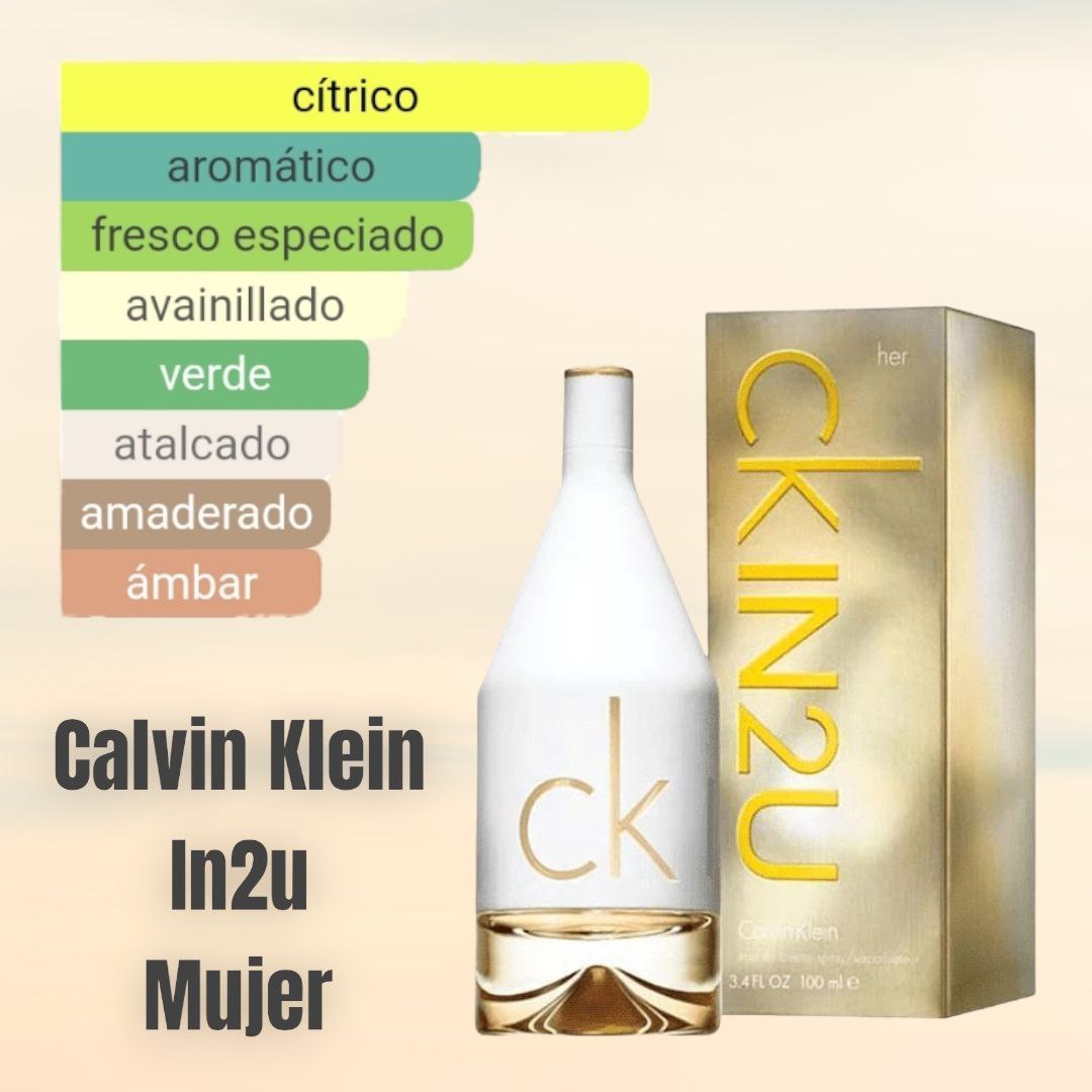 IN2U 150 ML(MUJER) EDT CALVIN KLEIN