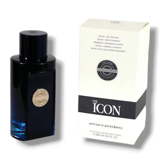 THE ICON 100 ML EDT TESTER ANTONIO BANDERAS