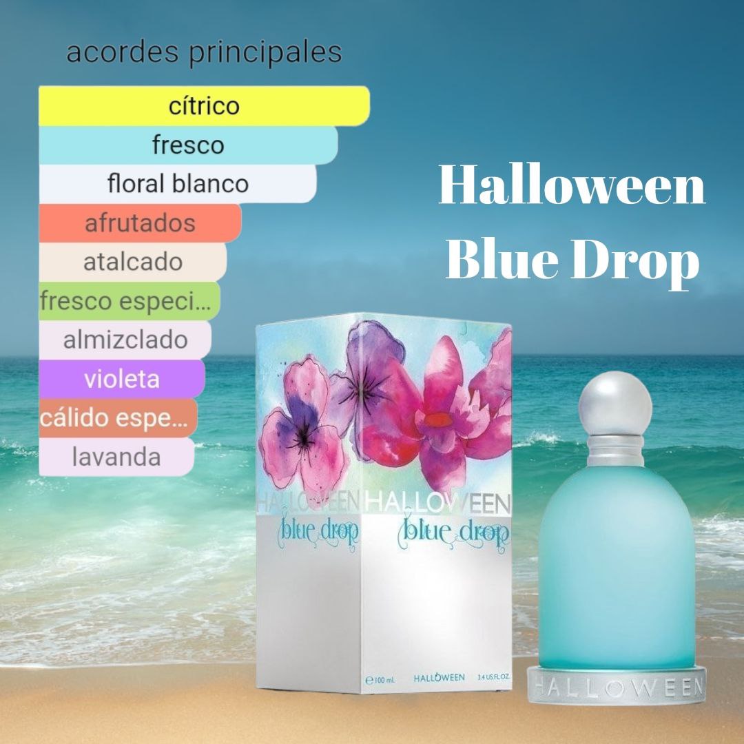 BLUE DROP 100 ML EDT HALLOWEEN ROSECE